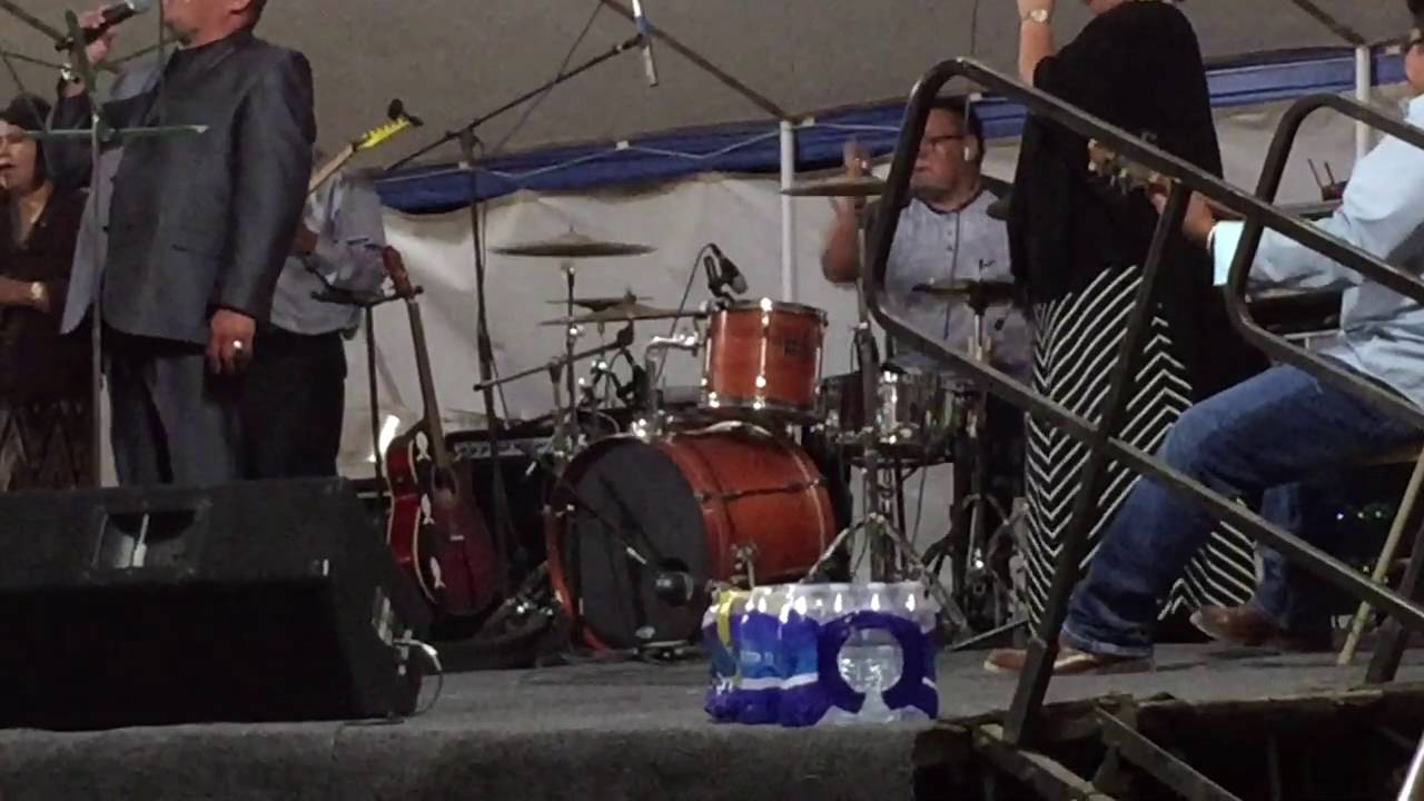 7/22/2016 Harrison Mann Singing one of Joanne Storm songs. Tinian, NM