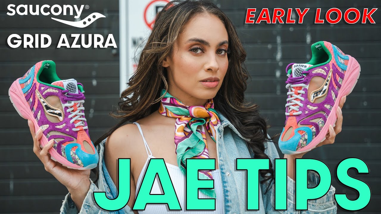 These are SPECIAL! JAE TIPS x SAUCONY Grid Azura 2000 EARLY LOOK Review and How to Style (Outfits)