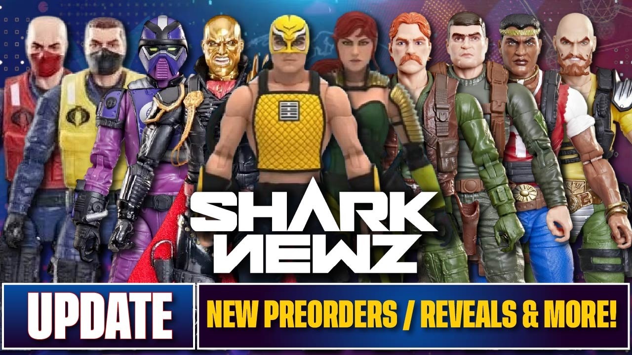 Новинка 2026 года от GIJOE: T'Jbang & Scarlett, Toxo Viper, Psyche Out, Mistress Armada! - SHARKNEWZ