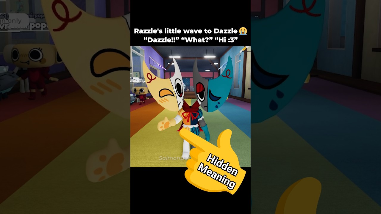 Showtime Skin Rnd Razzle wave at Dazzle 😍 #dandysworld #roblox #update