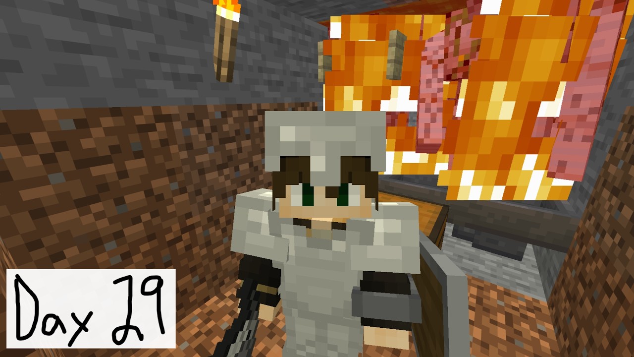 Watch it Burn | One Minecraft Day at a Time – Day 29