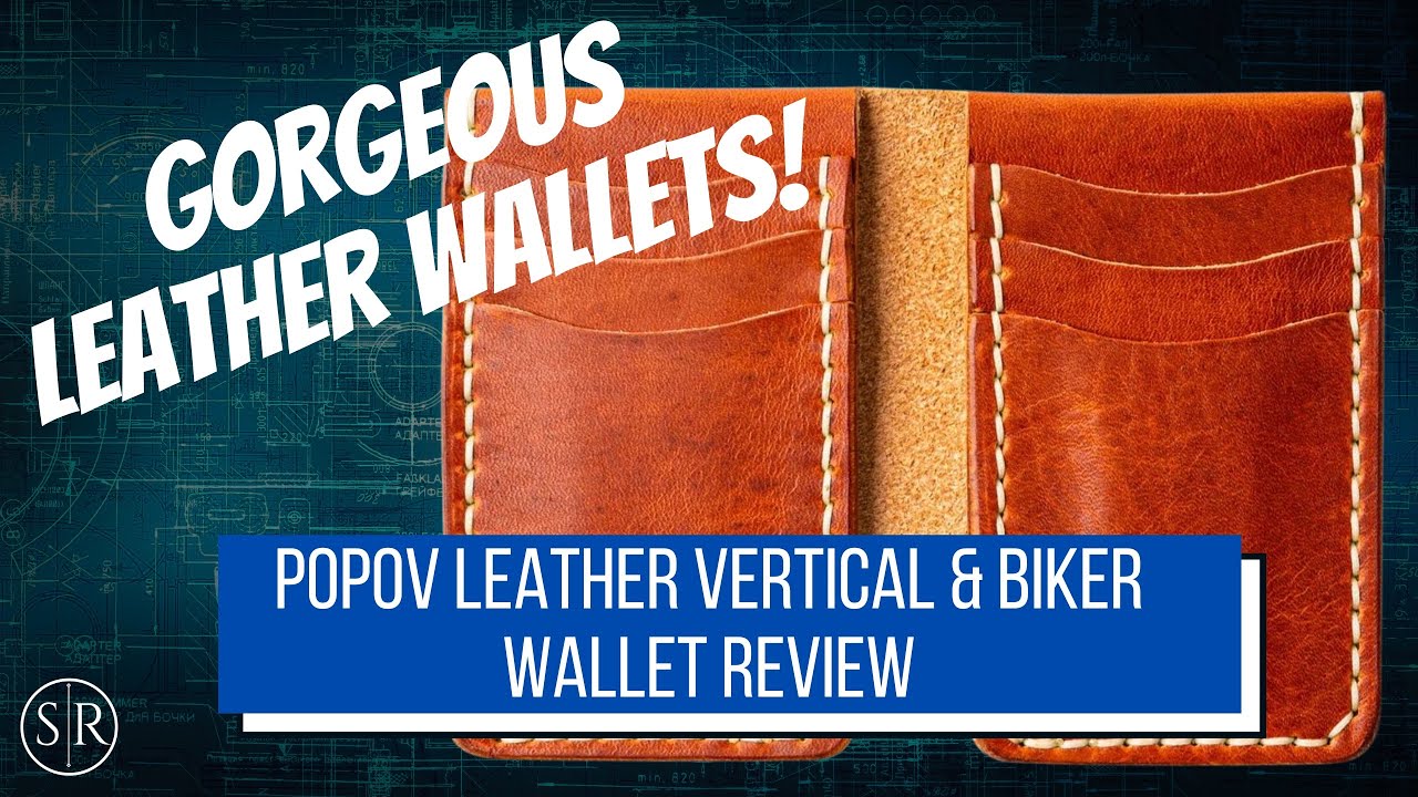 Popov Leather Vertical and Biker Wallets