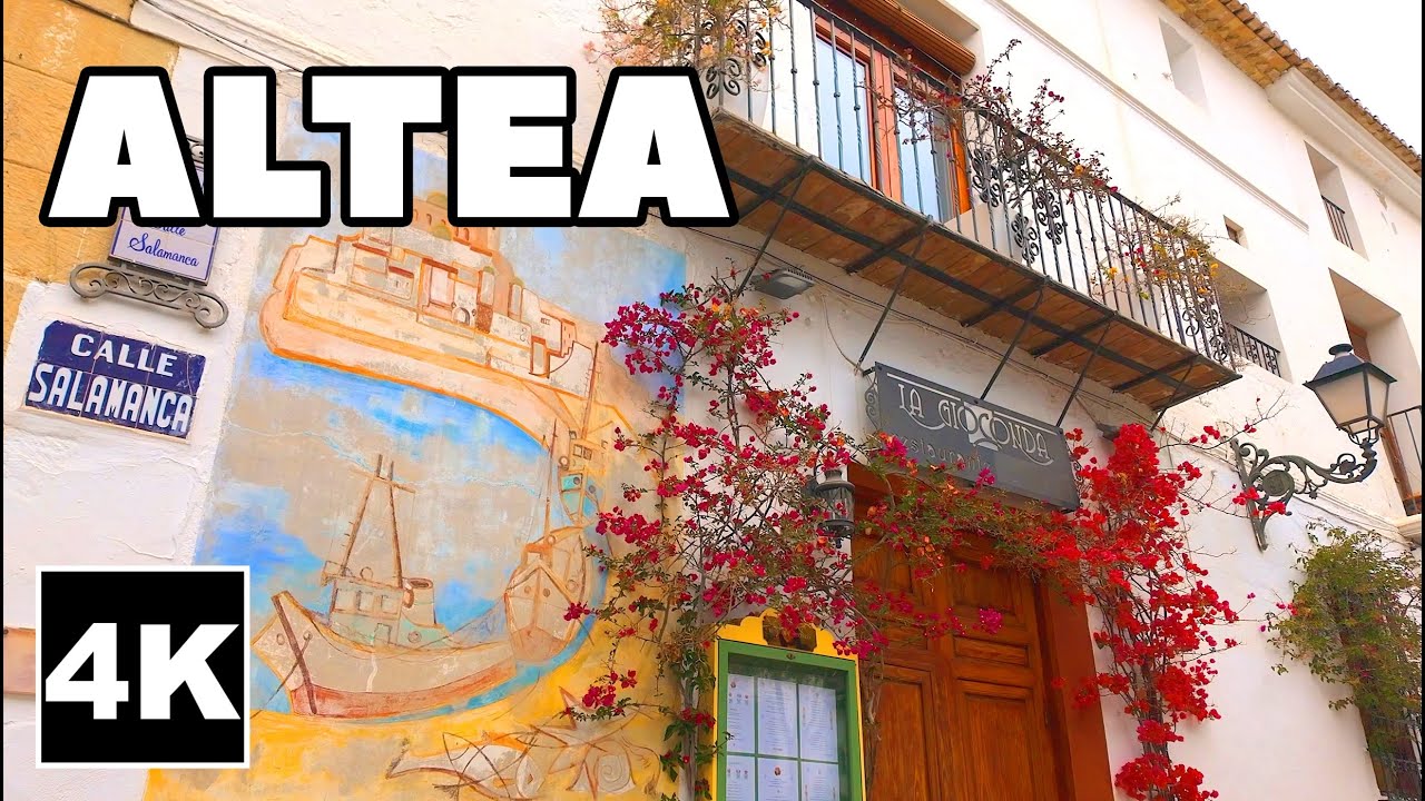 Exploring Altea, Spain: A Walk Through the Old Town with Stunning Views