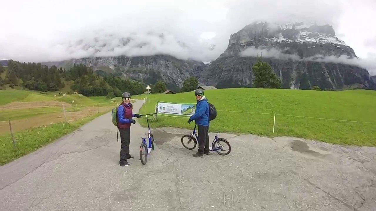 Grindelwald - first: trottibike full run