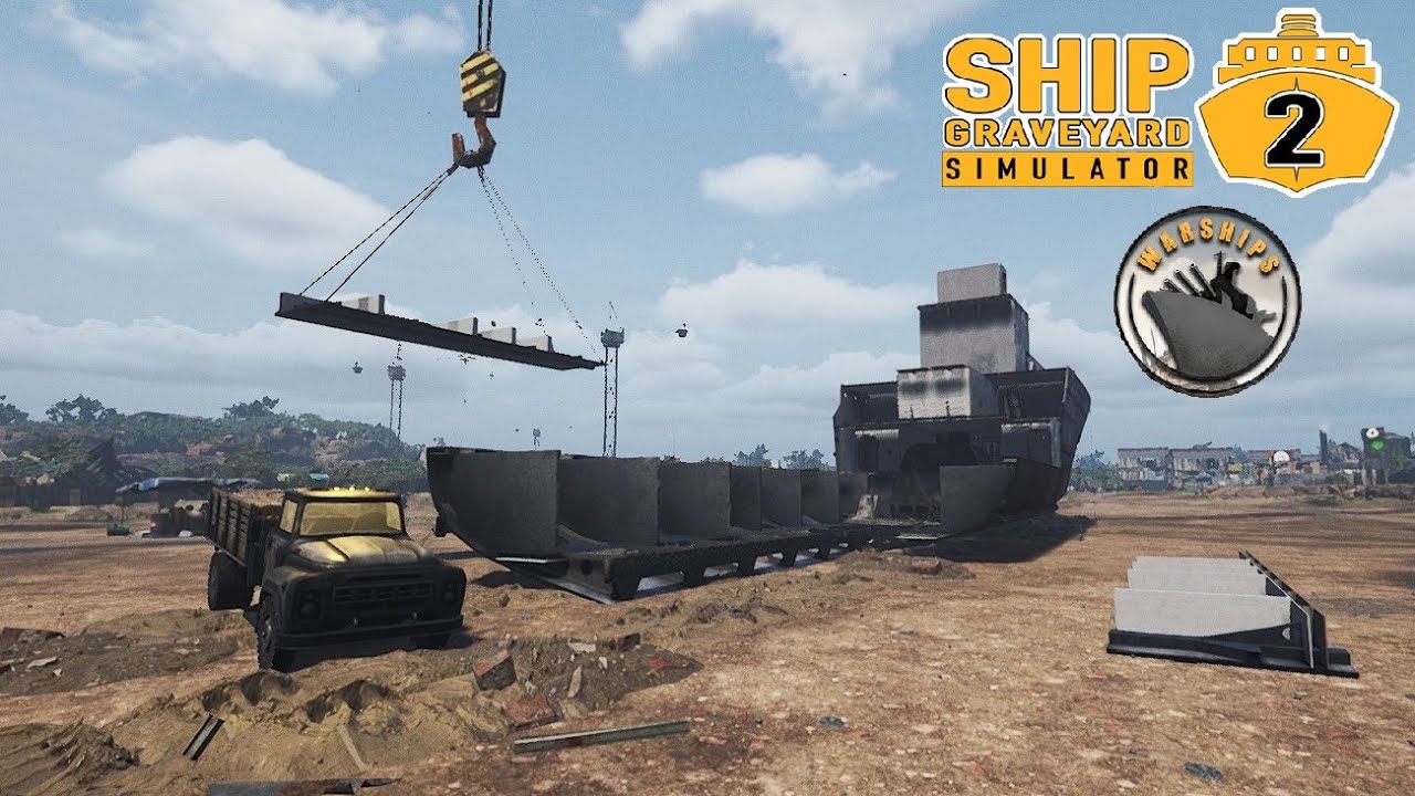 Trying To Bring Down Ship Without Collapse ~ Ship Graveyard Simulator 2