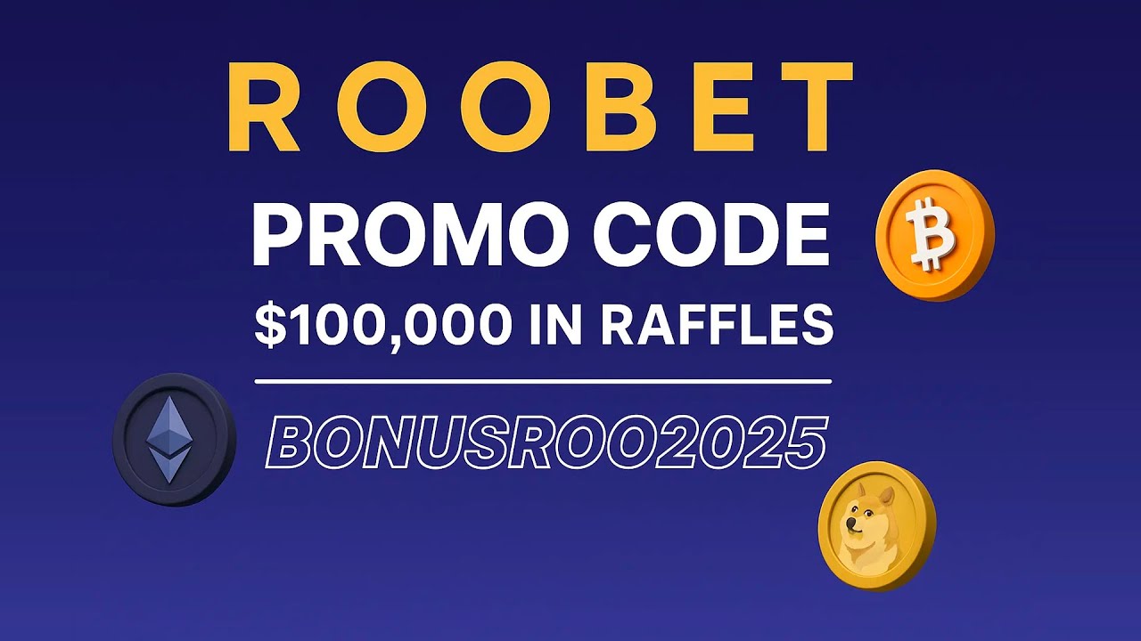 Roobet Code "BONUSROO2025" — $100K Bonus + VIP Raffle Entries (FREE Roobet Promo Code Review 2025)
