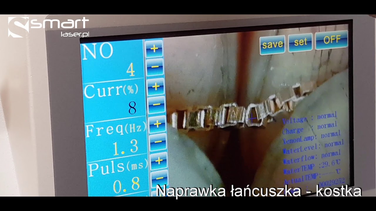 Spawarka Laserowa Smart 60W, welding laser - Mini - nabiurkowa - naprawka łańcuszka - kostka