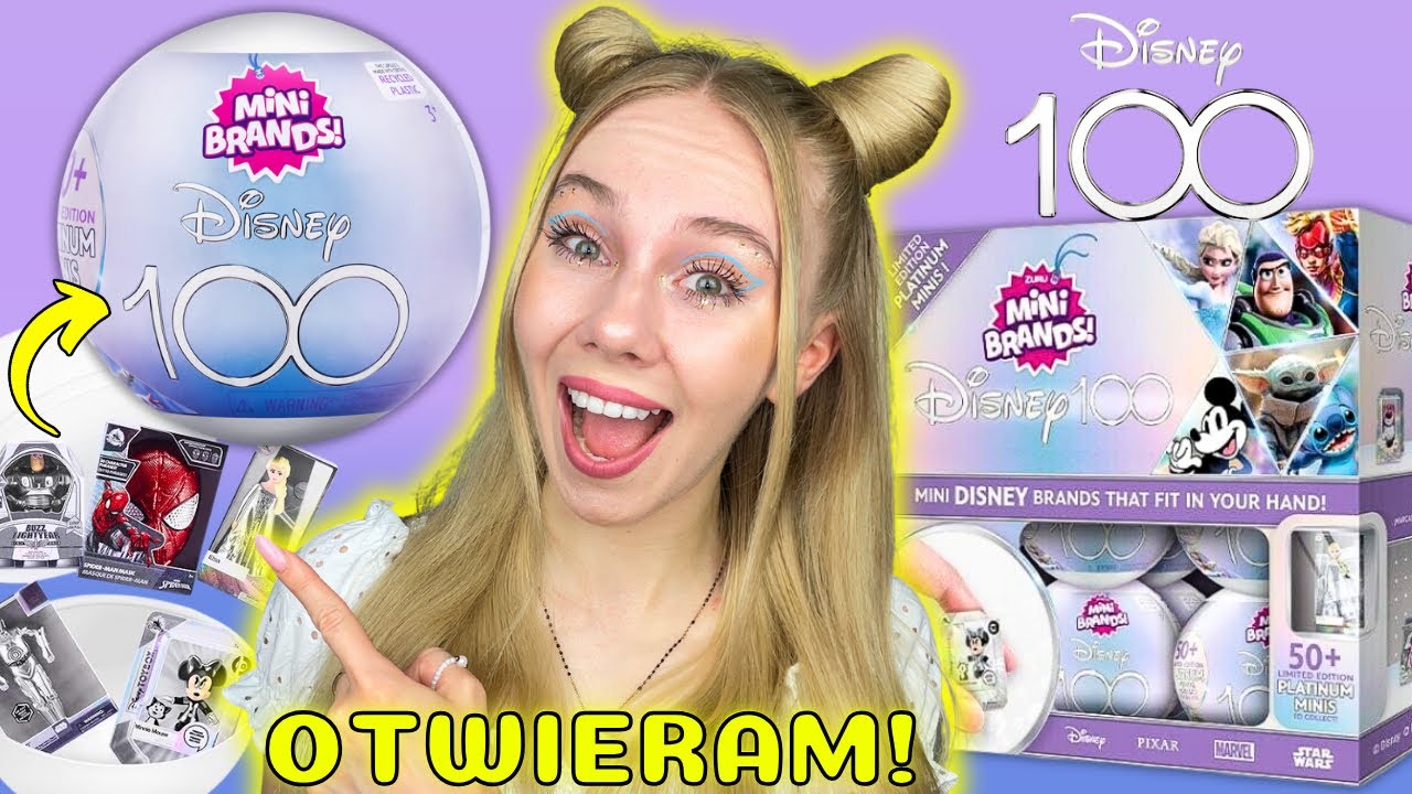 OTWIERAM DISNEY 100 MINI BRANDS 💫 | Disney 100 | ZURU | Mini Brands | Pattje