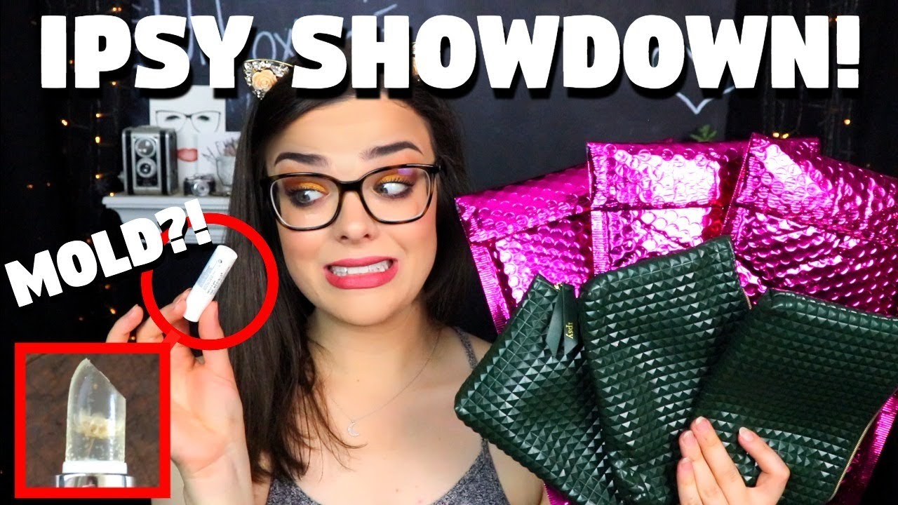 Is that..MOLD?! Unboxing 3 DIFFERENT Ipsy Bags! | Ipsy Showdown August 2019