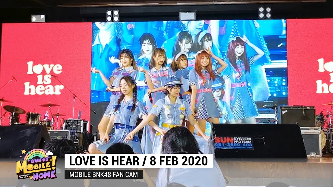 BNK48 - Love Is Hear Concert l มหาวิทยาลัยขอนแก่น 8 February 2020