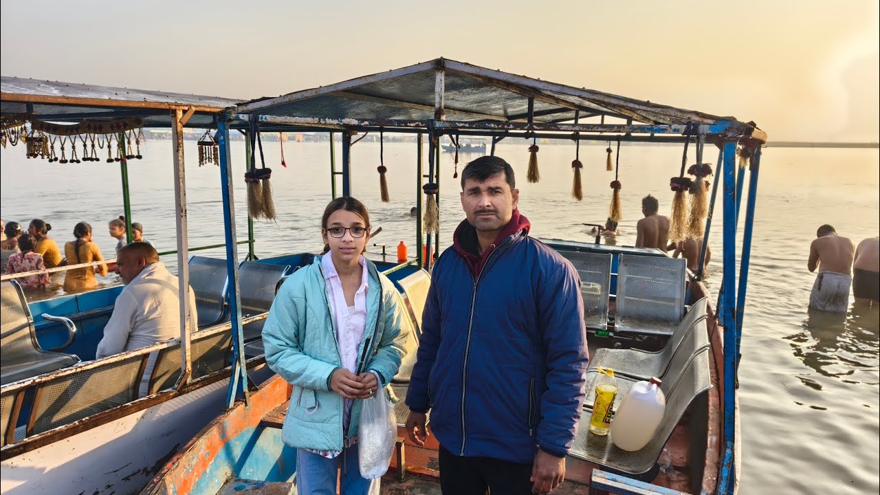 Ganga Ji mein snan ke bad nokha Bihar karte 
