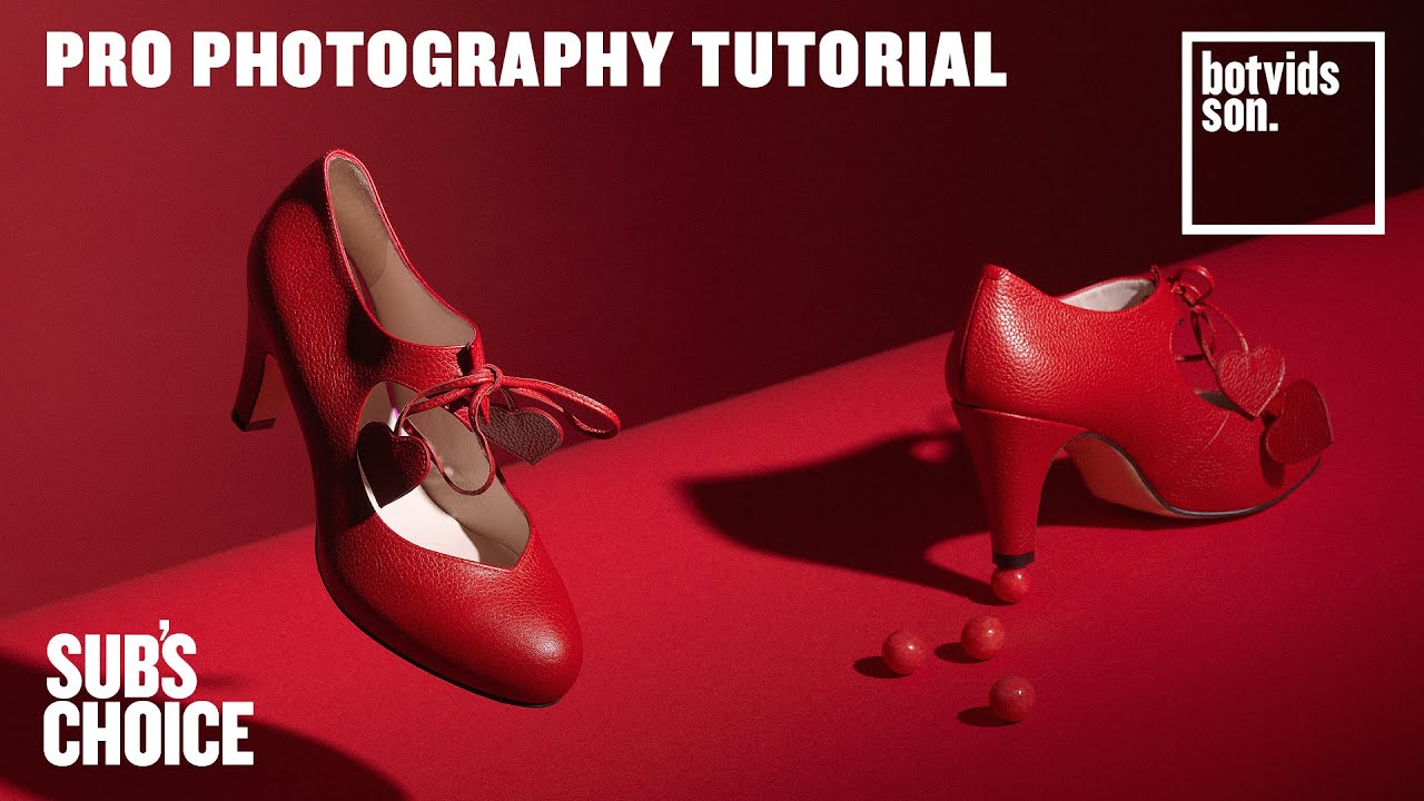 How to Photograph a Pro Commercial Shoe Image