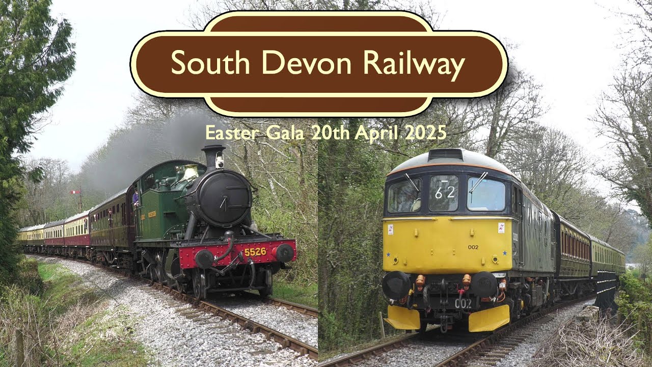 South Devon Railway Easter Gala 20th April 2025
