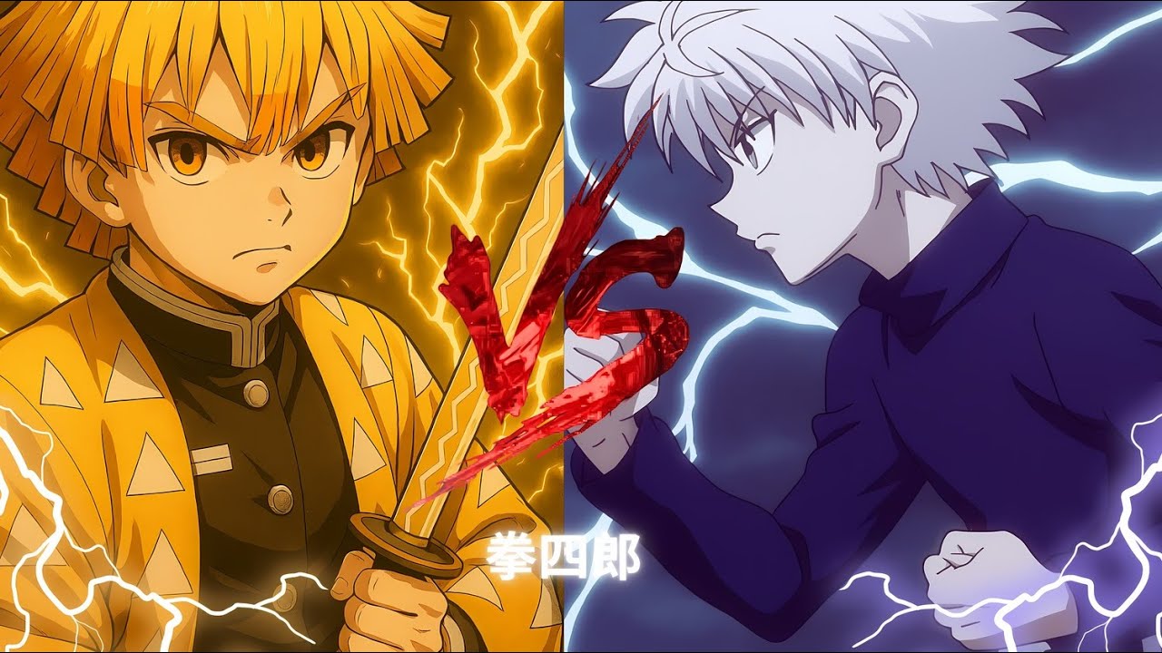 ZENITSU AWAKENS… BUT KILLUA IS TOO FAST ⚡4K MUGEN
