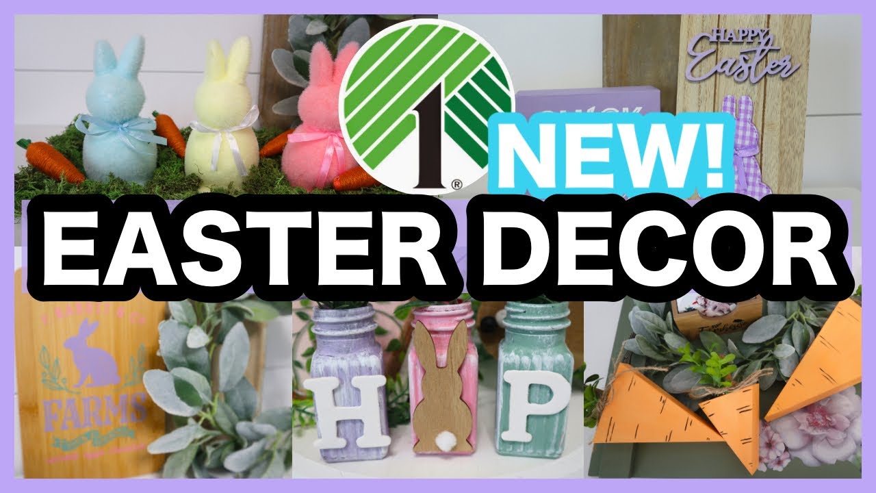 🤯 BRILLIANT DOLLAR TREE EASTER DIY DECOR FOR 2024 🐣