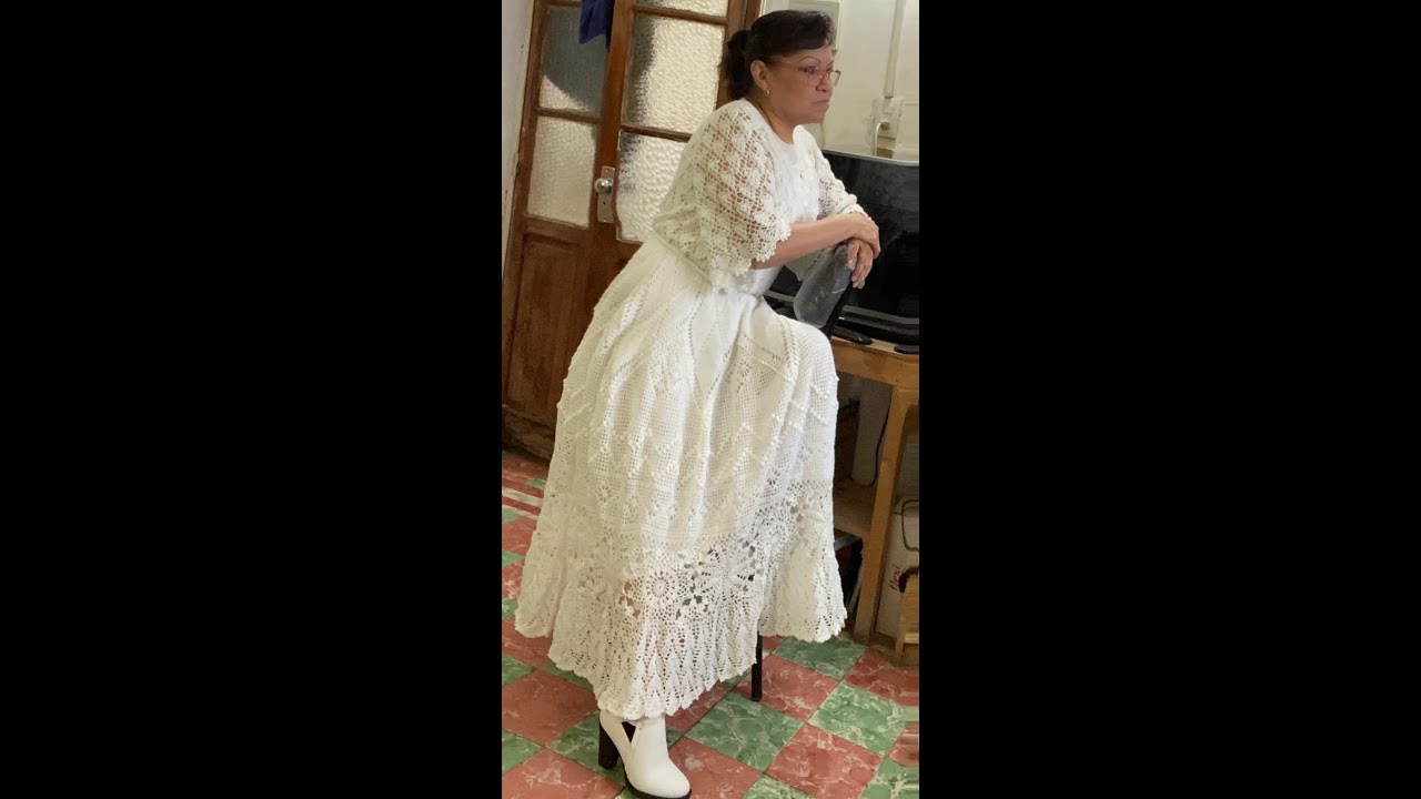 Tejo falda larga a crochet PARTE 10