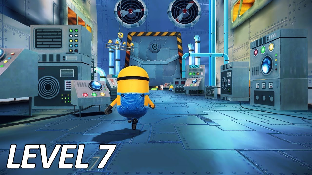 Despicable Me: Minion Rush - Jelly Lab Level 7 Gru's Lab - Gameplay (PC HD)
