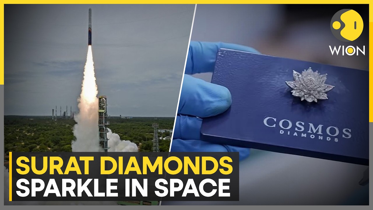 Mission Aagaman: 16.95-Carat Artwork Onboard Vikram-1 Rocket | WION