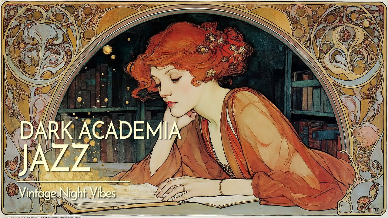 Dark Academia Jazz - The Glowing Grimoire | 1930s Cello, Piano & Vibraphone [Study & Focus] Vol.14