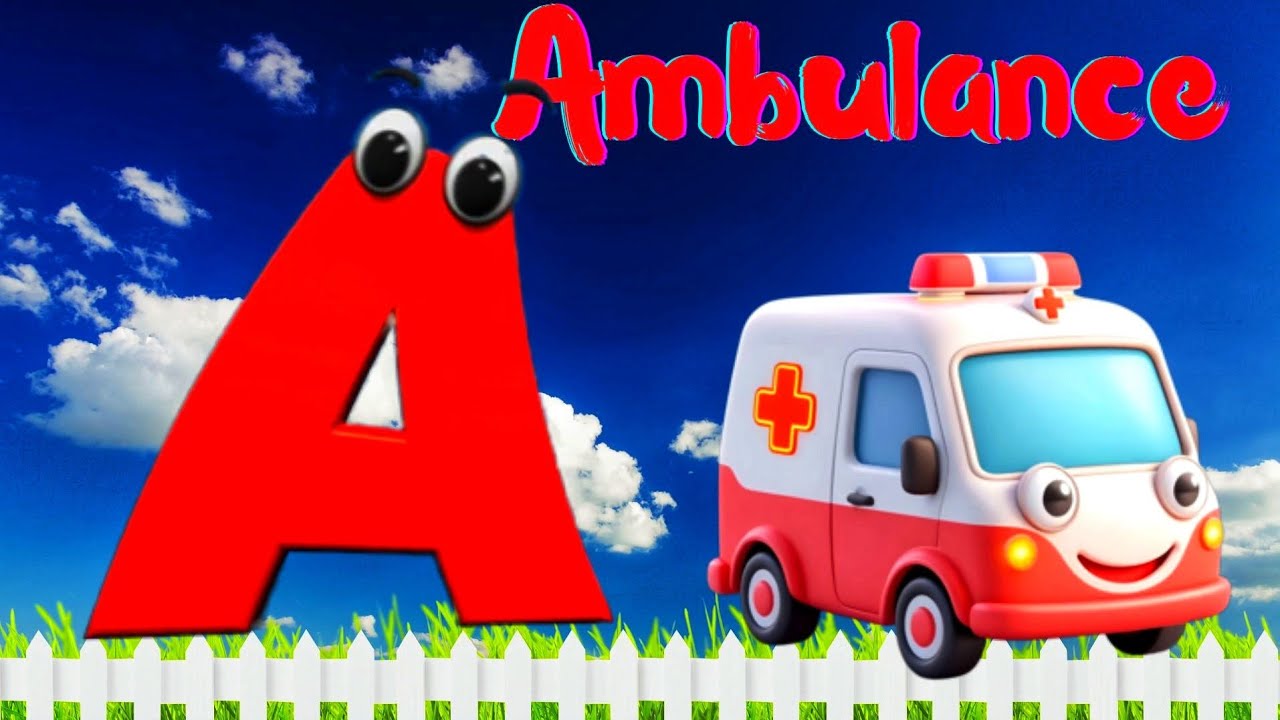 Phonics for Transportation song | learning for kids education ABC song | Nursery rhymes | ABC  song
