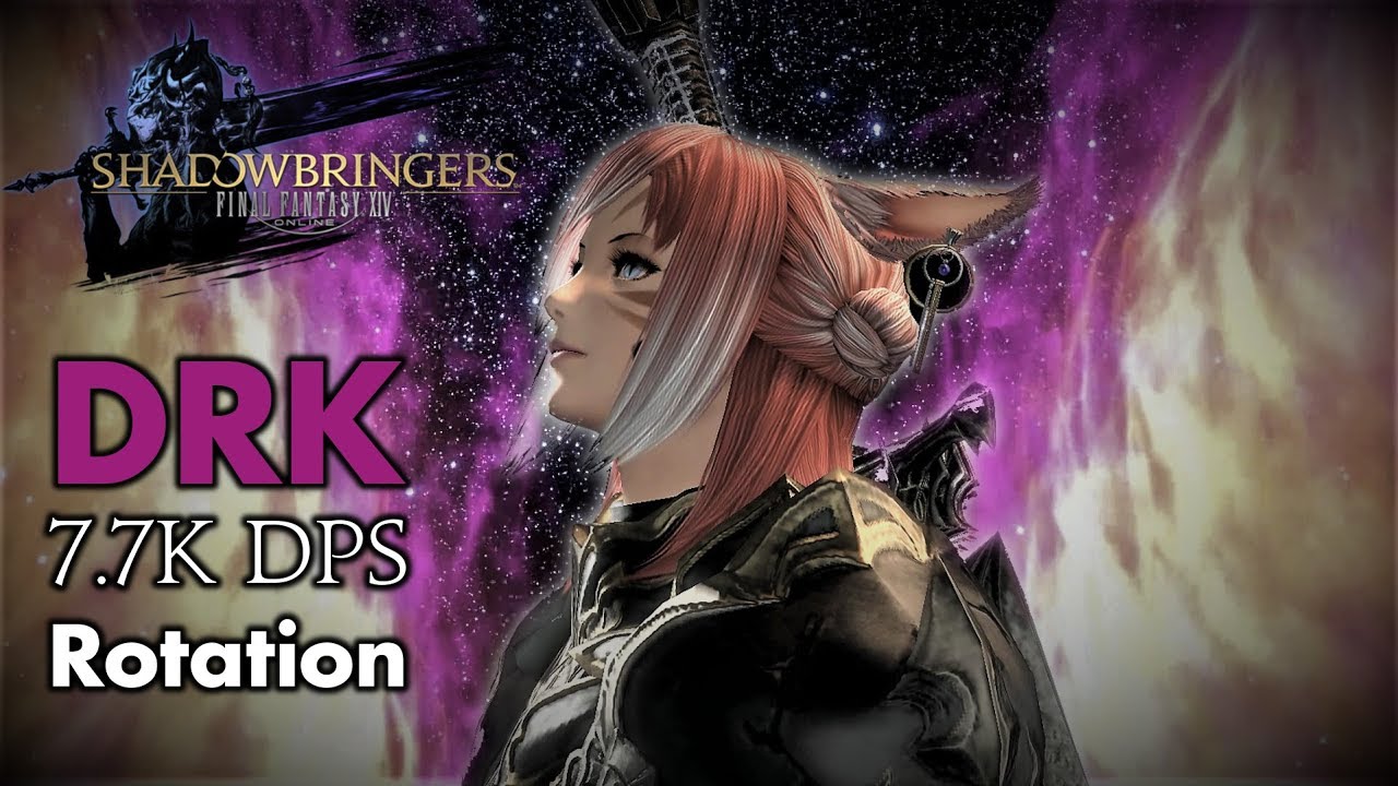 FFXIV - Dark Knight/DRK 7.7k DPS rotation - Stone Sky Sea (Ilvl 440)
