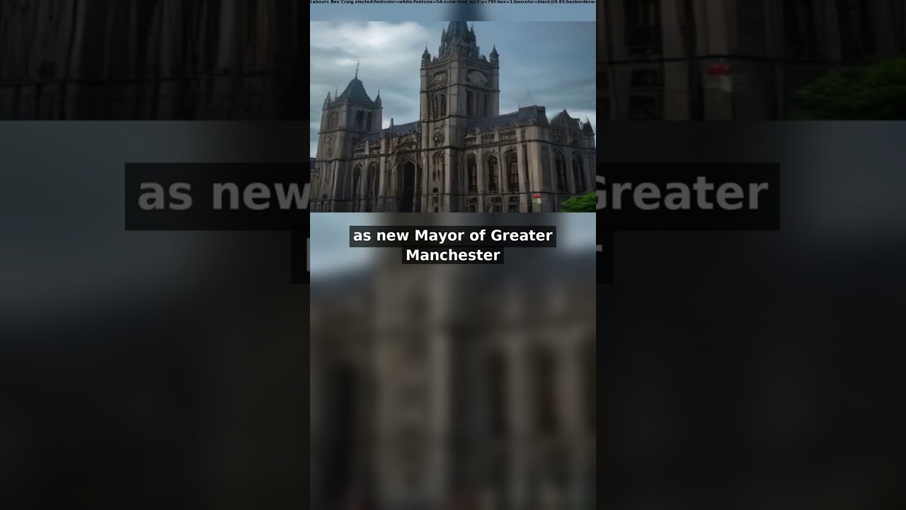 Labour's Bev Craig elected as new Mayor of Greater Manchester