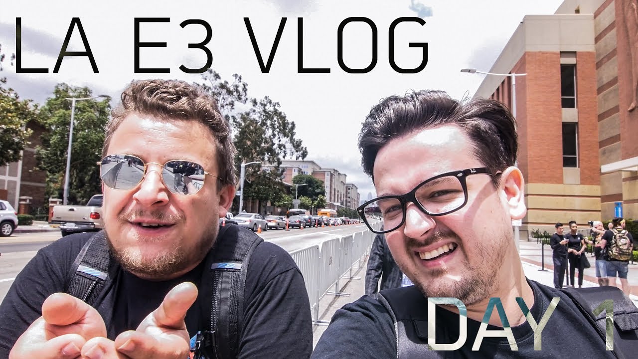 Az első PRESS nap! (Microsoft Xbox & Bethesda) | LA E3 VLOG: Day 1