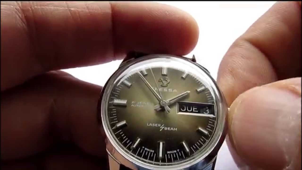 Tressa Laser Beam vintage men's wristwatch