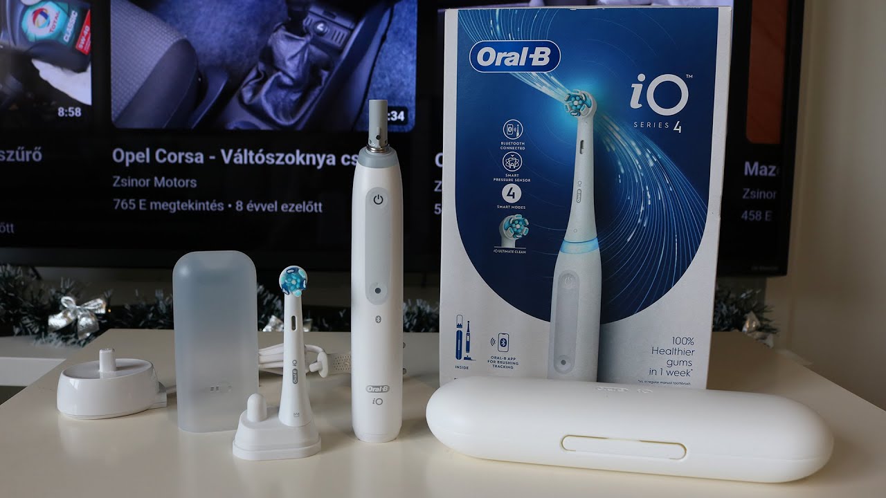 Oral-B iO Series 4 - Unboxing, Test & Cleaning