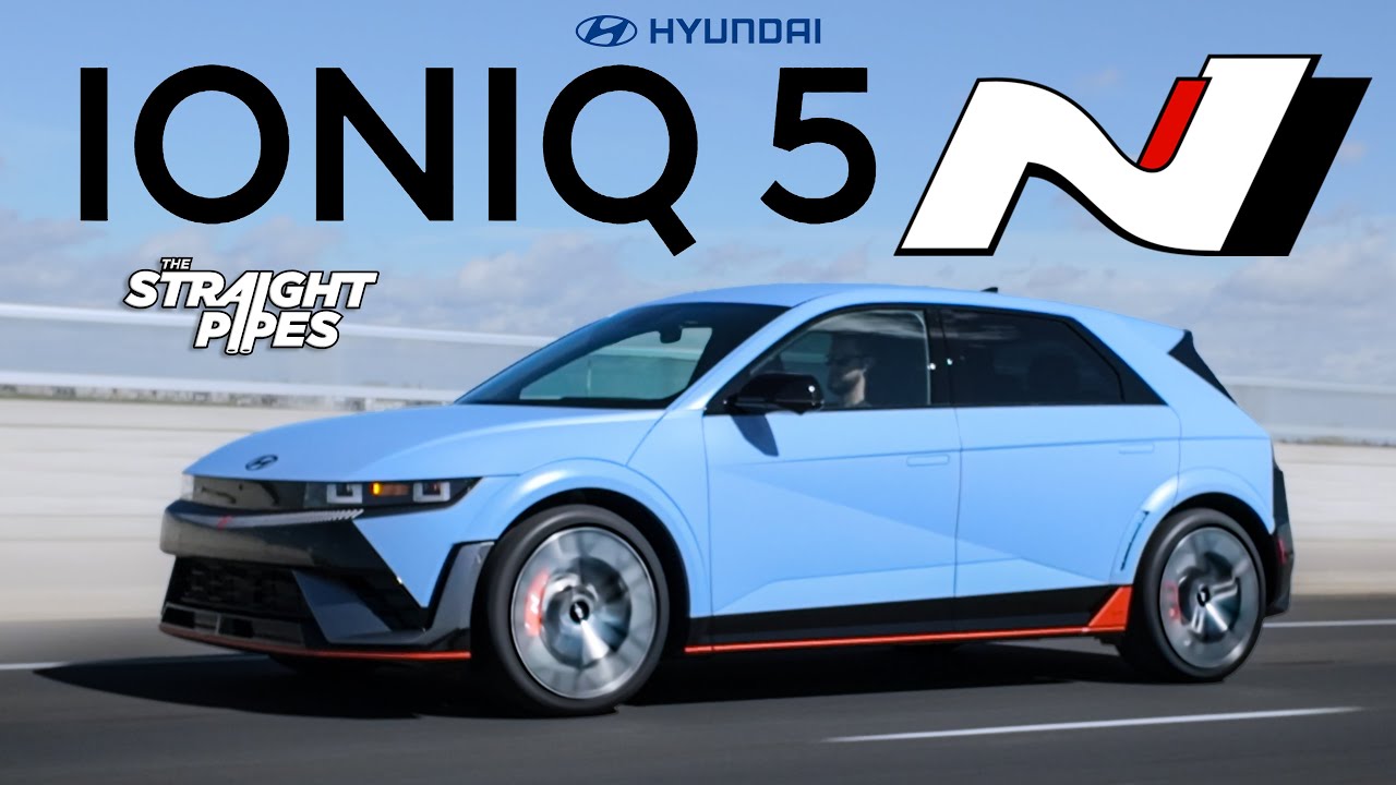 НАКОНЕЦ-ТО ХОРОШИЙ ЭЛЕКТРОСПОРТИВНЫЙ АВТОМОБИЛЬ! Обзор Hyundai IONIQ 5 N 2024 года