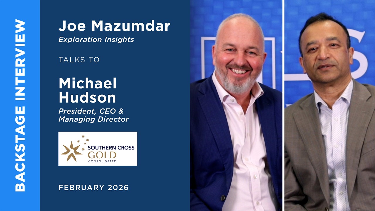Michael Hudson of Southern Cross Gold Consolidated Ltd. talks to Joe Mazumdar | MIF | Feb 2026