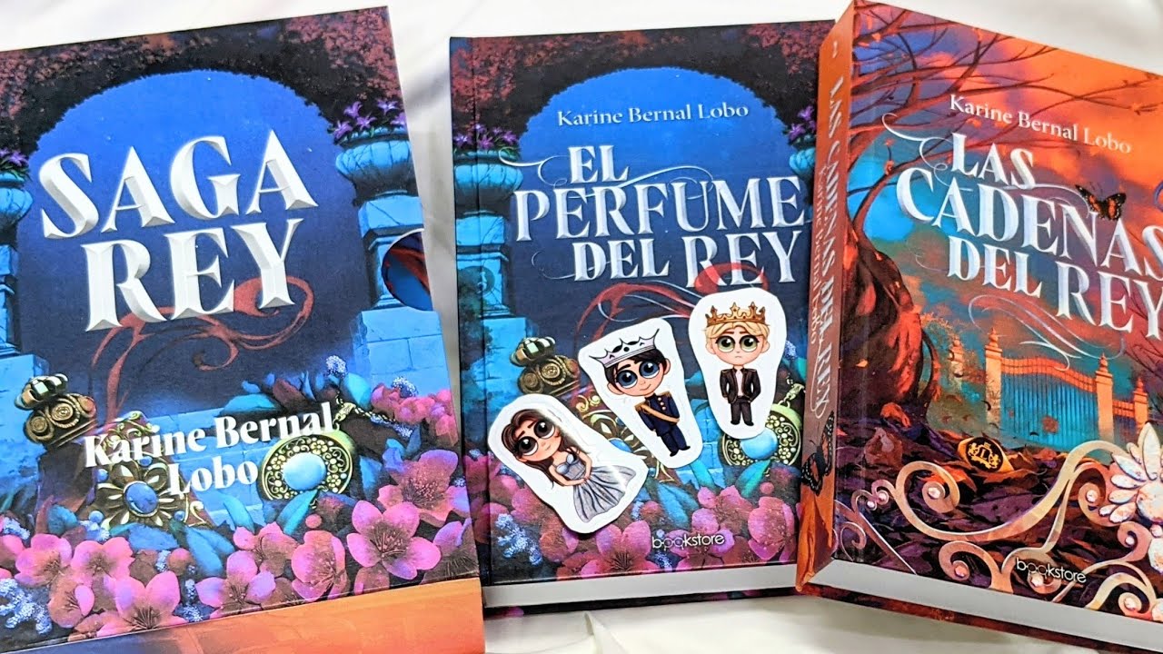 Saga Rey - Karine Bernal Lobo (El Perfume del Rey / Las Cadenas del Rey) #books #bookstagram #libros