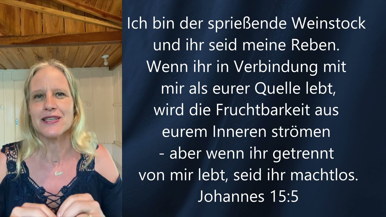 Wie dein Leben mit Jesus überfliesst