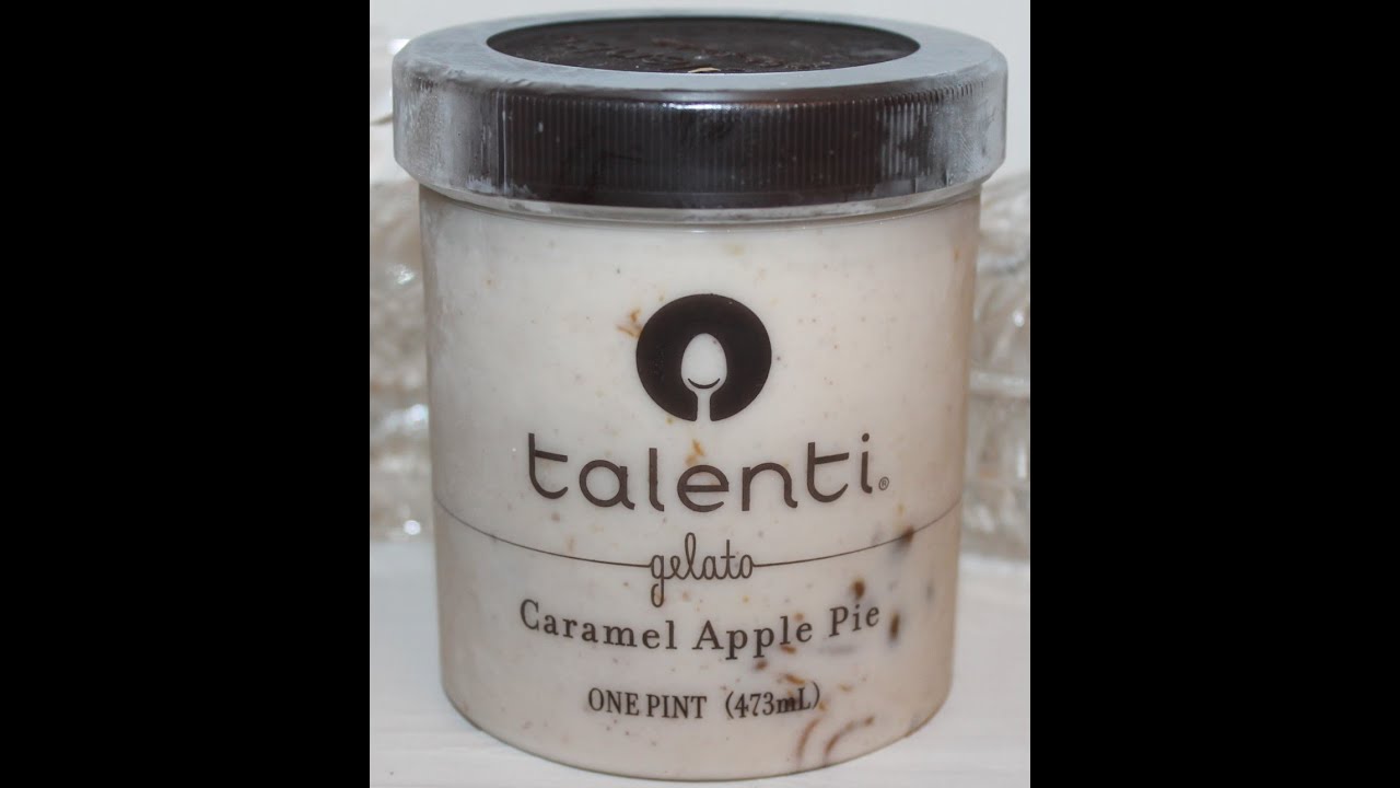 Talenti Gelato: Caramel Apple Pie Review