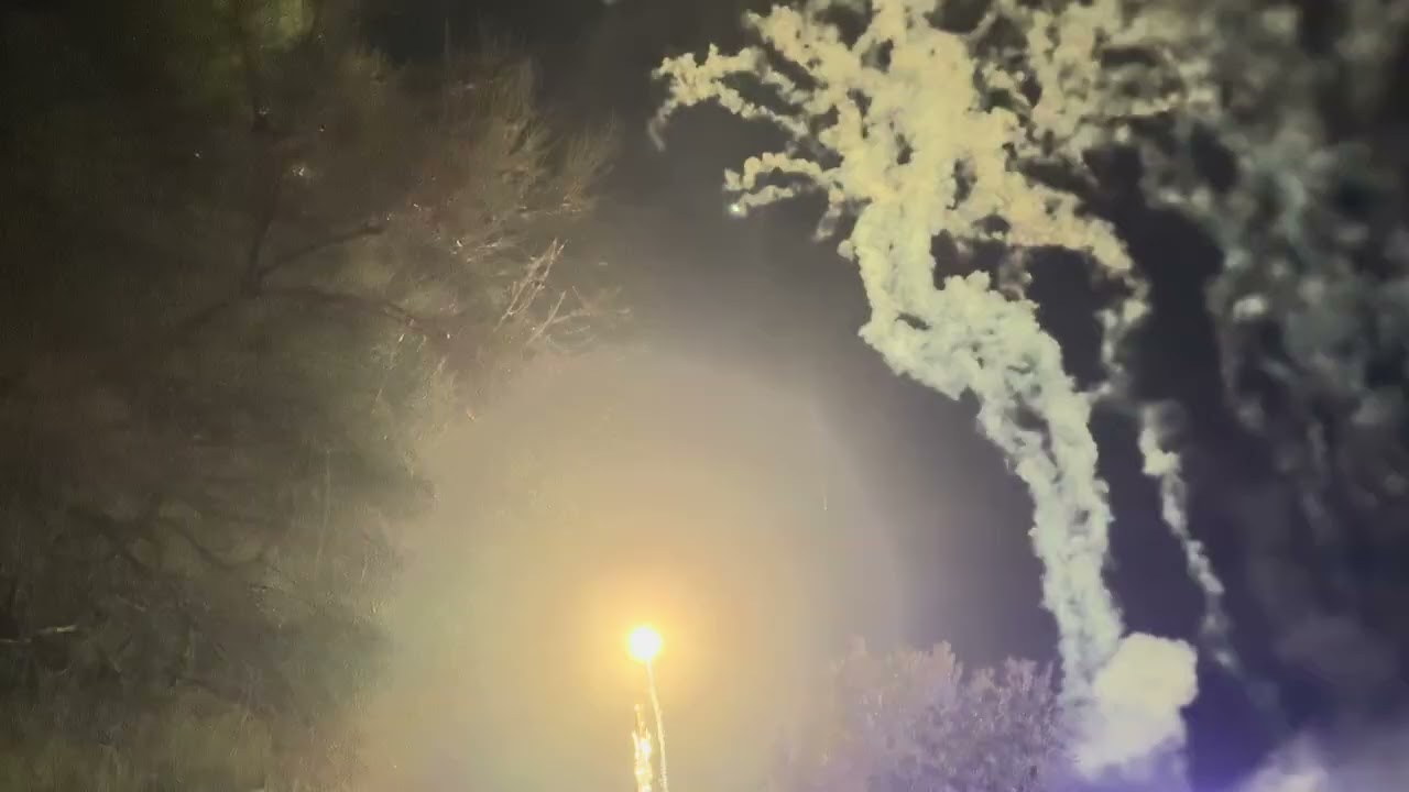 Midnight Fireworks New Year’s Eve 2025 31/12/2025/01/01/2026