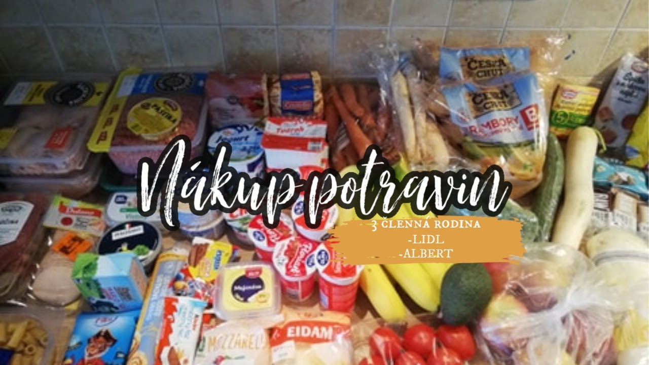 NÁKUP POTRAVIN + úklid lednice | co budu vařit?