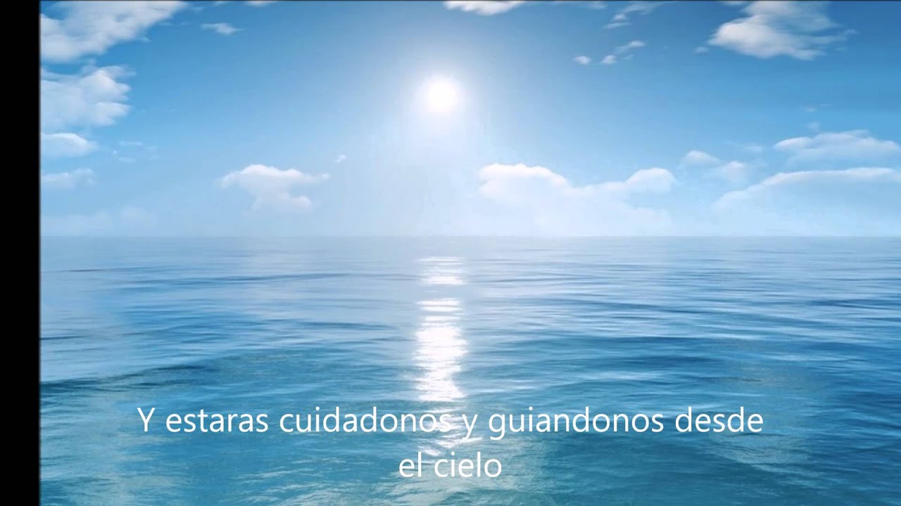 Abuelita no me digas adiós, si no hasta luego..