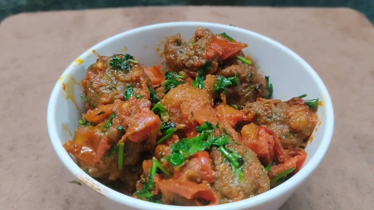 Mazedar Kofta tamatar fry