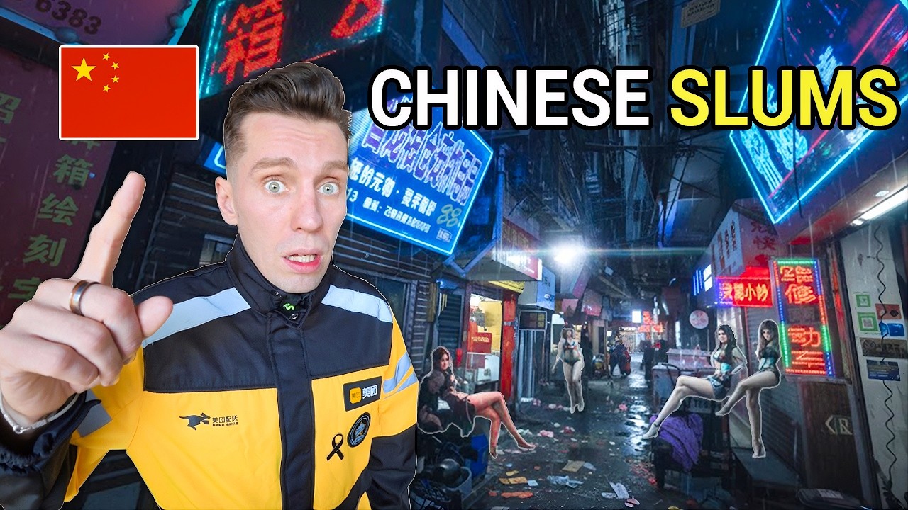 Внутри места, которое Китай скрывает 🇨🇳 МЕГА трущобы Гуанчжоу