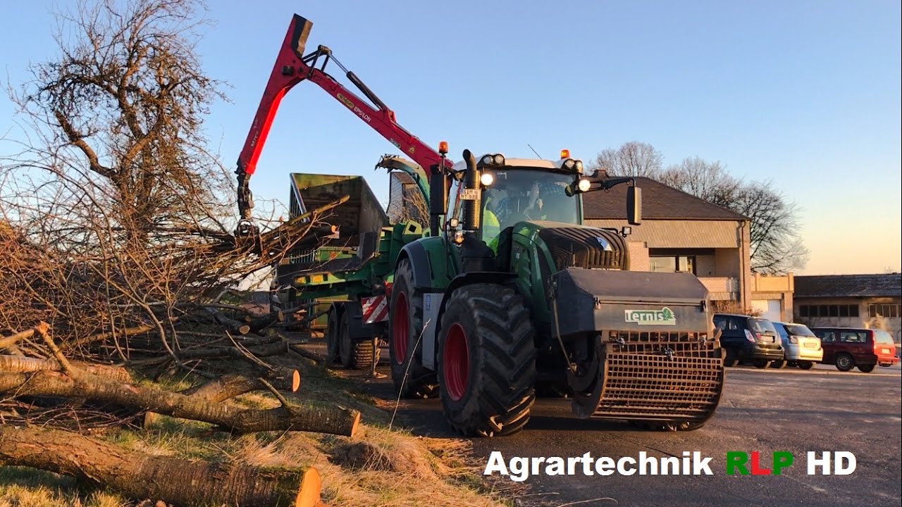 Fendt 936 Vario S4 /  Jenz HEM 561 / Holzhacken / Soundvideo