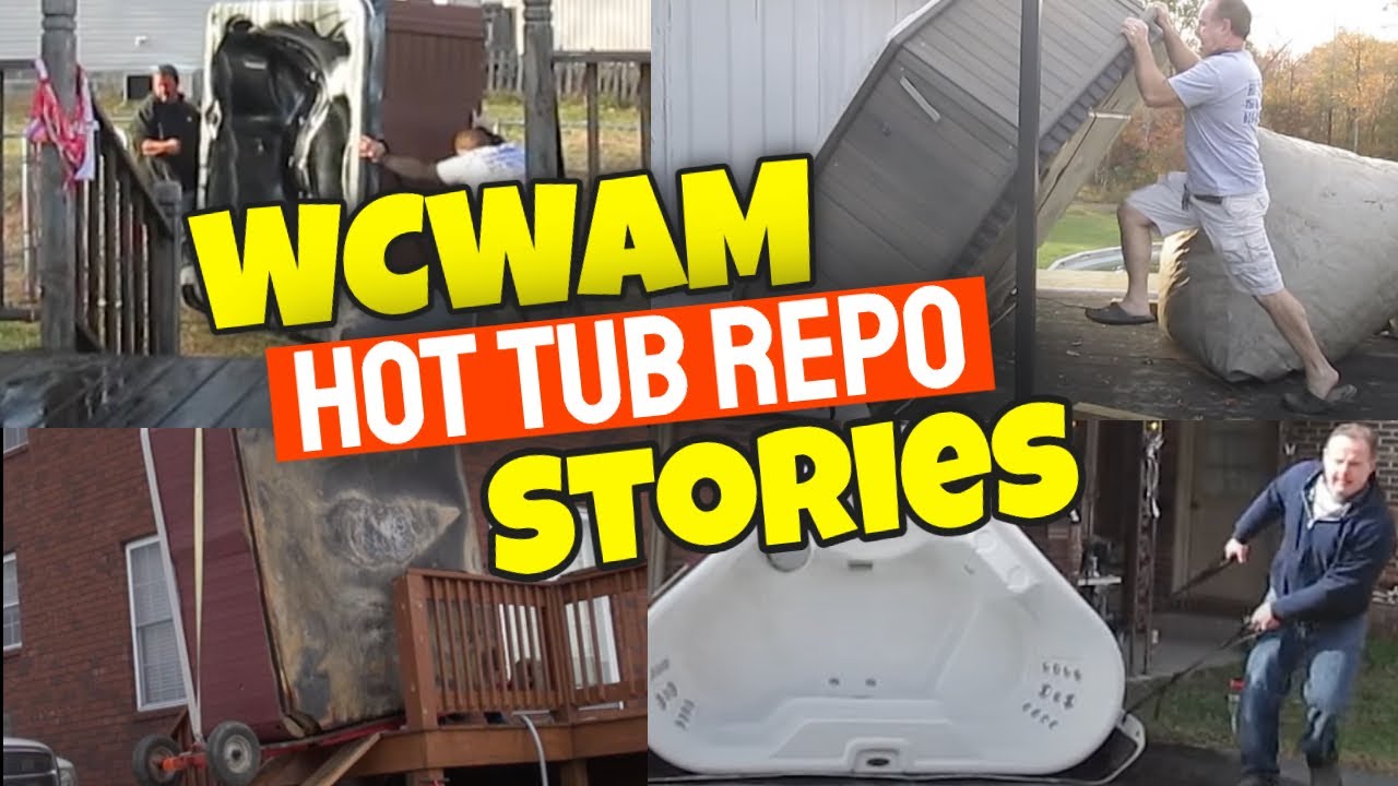 Эпизод #9 WCWAM Spa Guy и Trey Hot Tub Repo Истории людей, лгущих о джа...