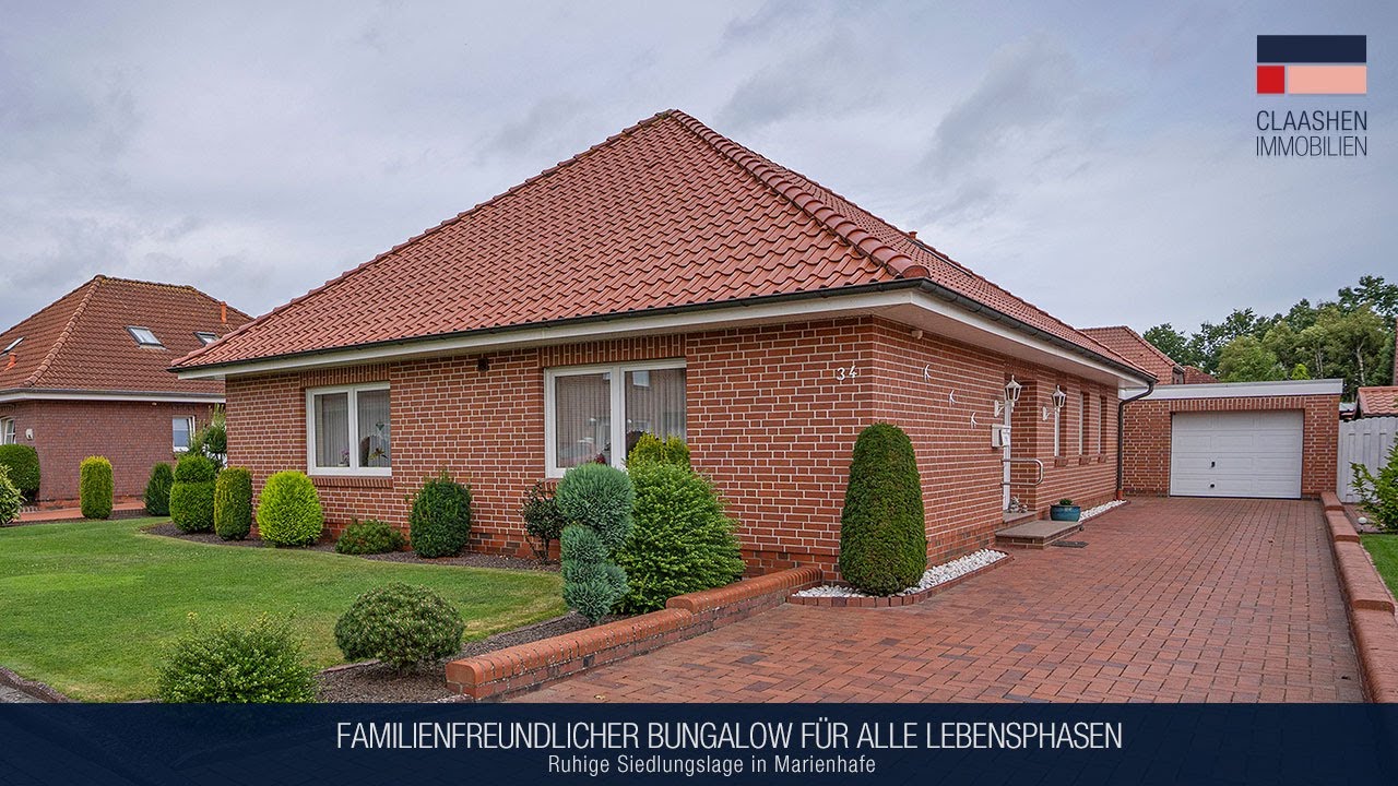 Bungalow mit Ausbaureserve für alle Lebensphasen in Marienhafe | ID 9453