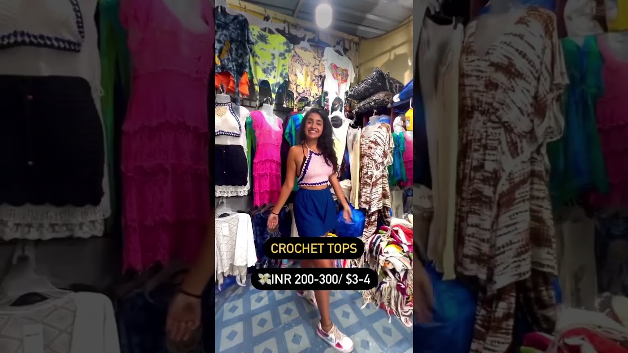 Cheapest street shopping in Goa