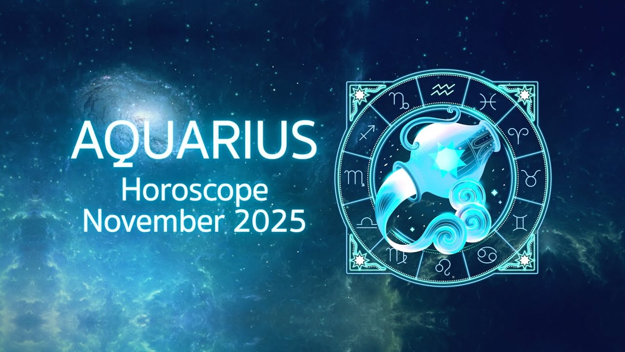 ♒ Aquarius — November 2025 Monthly Horoscope ⚡