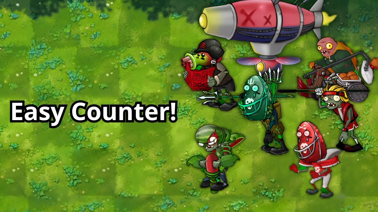 TIPS AND TRICK PVZ FUSION - Powerful Strategy to Counter This Annoying Zombie!🔥