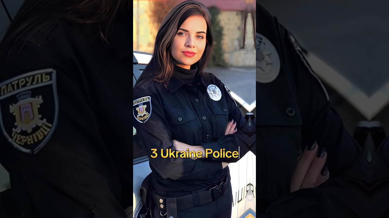 10 Most Attractive Women Police Forces in The World #shorts #FemaleOfficers