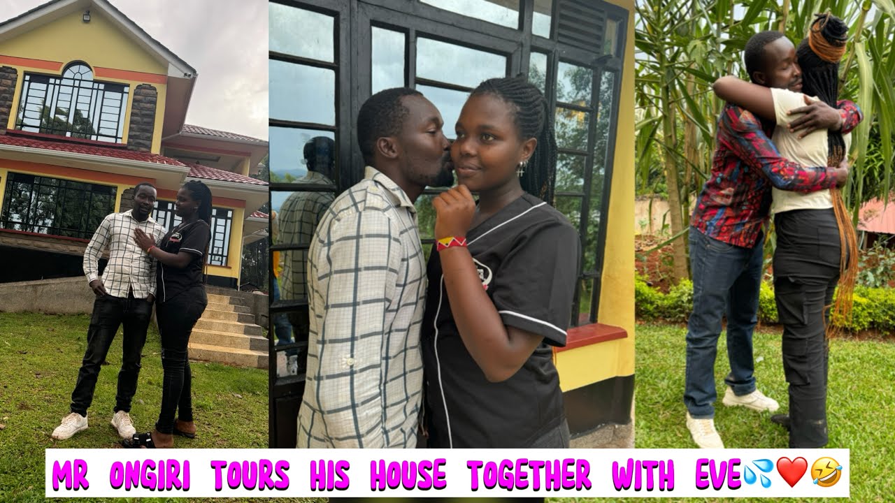 DAKTARI MUKALI HAS COMPLETED HIS MISSION❤️🙌 SEE HOW ONGIRI AND EVE TOURED THEIR HOUSE. CONGRATS❤️🌹