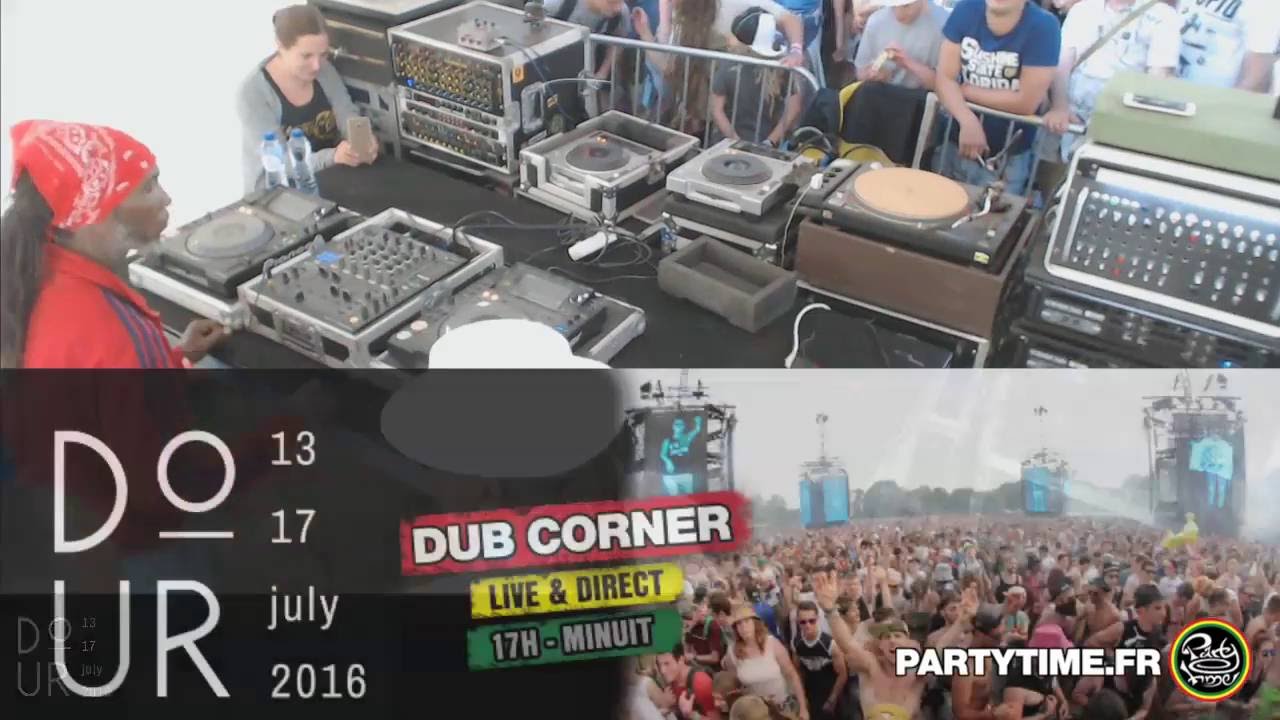 U Roy feat King Sturgav - #5 day 2 at Dour Festival 2016