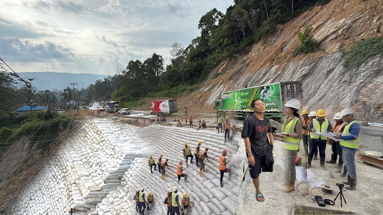 TIDAK TERASA PROGRES GEOBAG SUDAH 98%‼️DAN BATU JOMBA KEDATANGAN TAMU ISTIMEWA INSPIRATIF !!