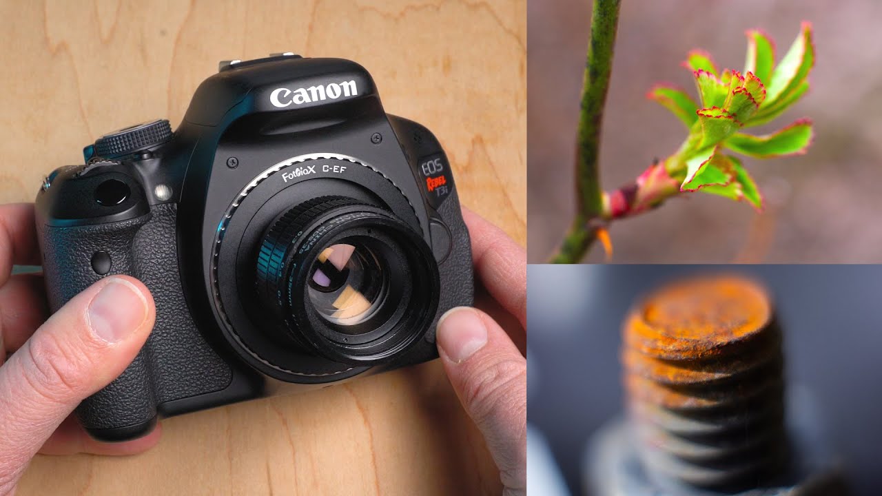 C-mount to Canon EF: A Macro Focus Only Lens Adapter